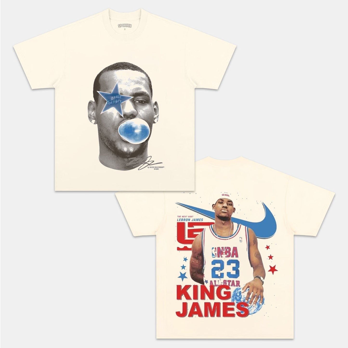 LEBRON JAMES BIG FACE TEE Style002