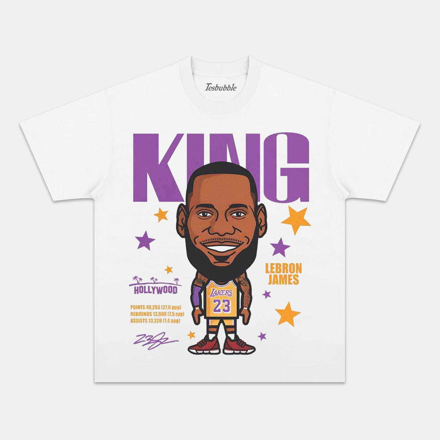 LEBRON JAMES TEE Style021
