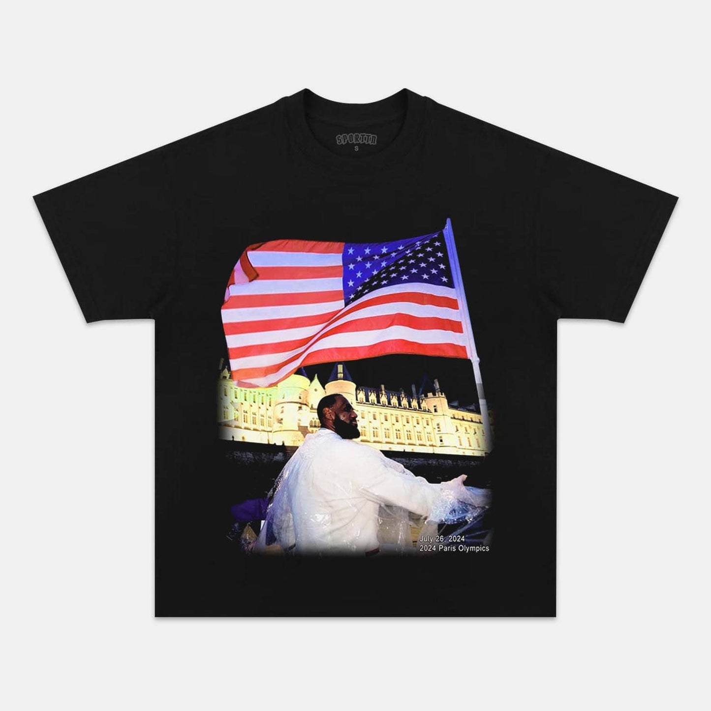 LEBRON JAMES USA TEE Style001