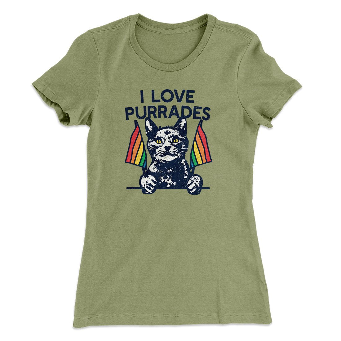 I Love Purrades Women's T-Shirt