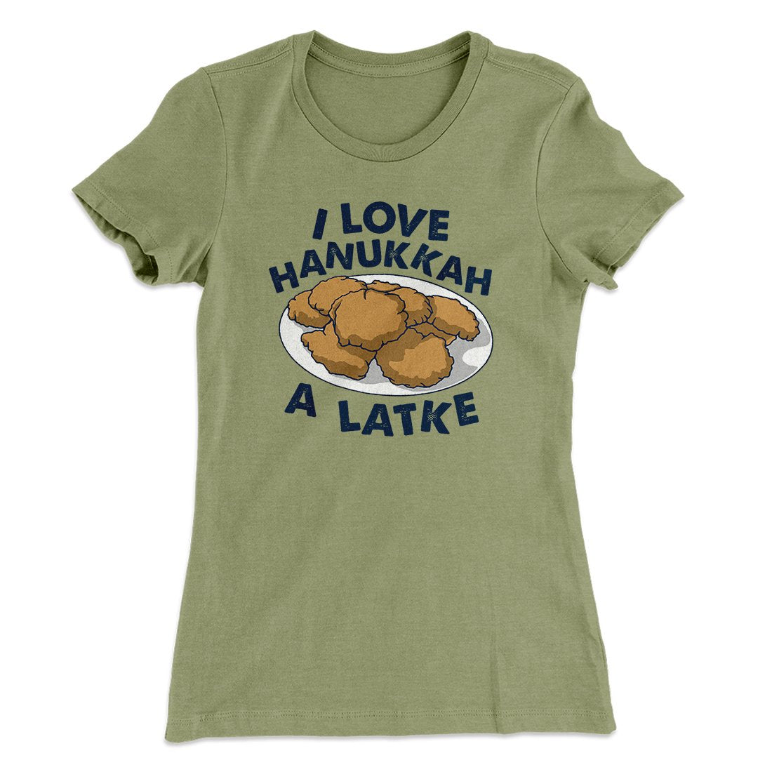 I Love Hanukkah A-Latke Women's T-Shirt