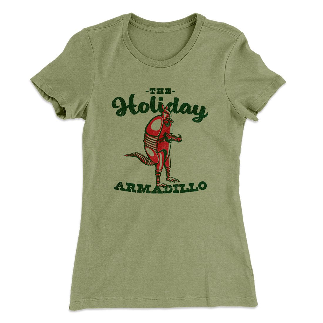 The Holiday Armadillo Women's T-Shirt