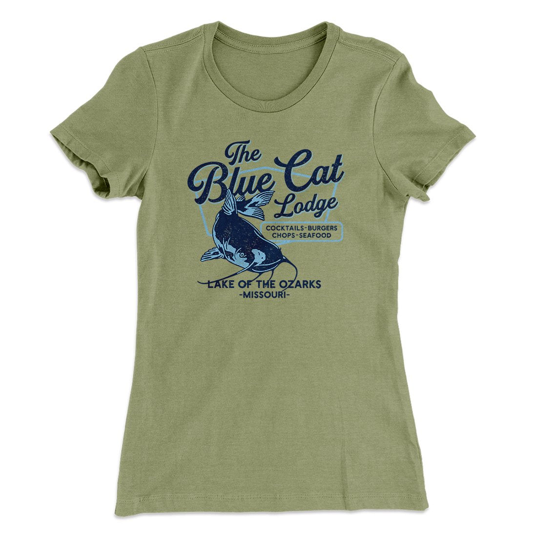Blue Cat Lodge Women's T-Shirt