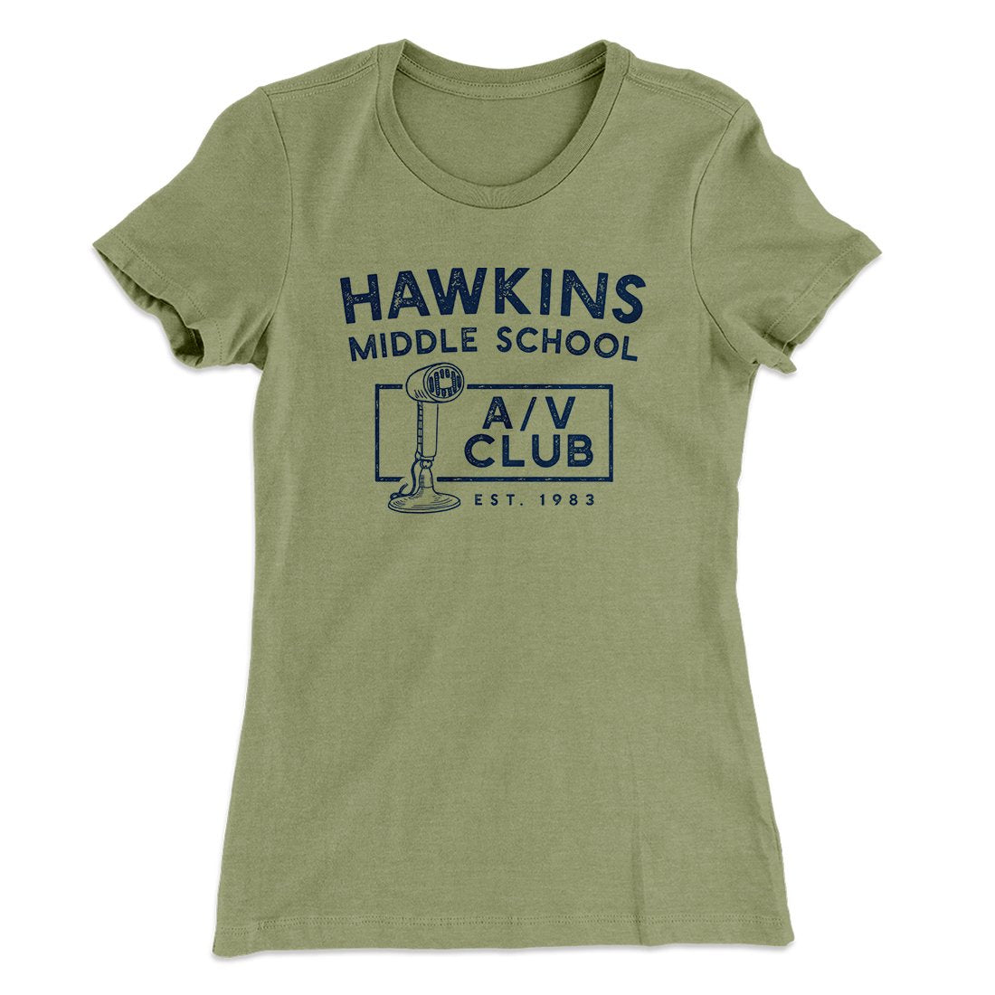 Hawkins Middle School A/V Club Women's T-Shirt