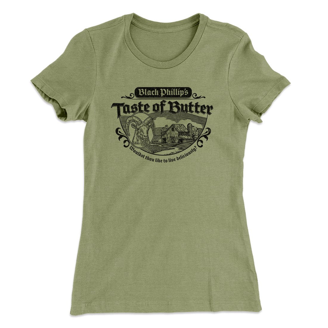 Black Phillip's Taste Of Butter Women's T-Shirt