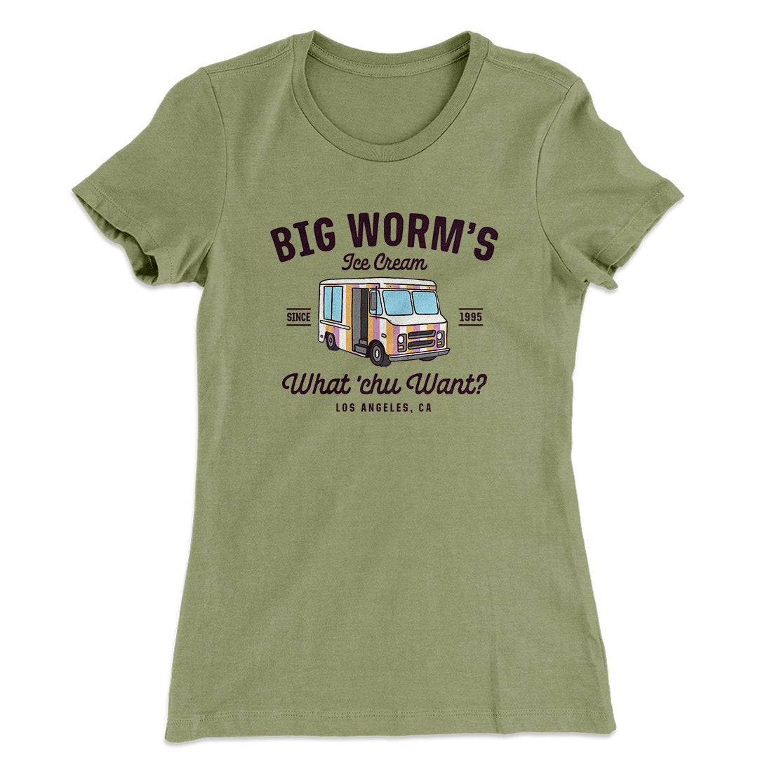 Big Worm's Ice Cream Women's T-Shirt
