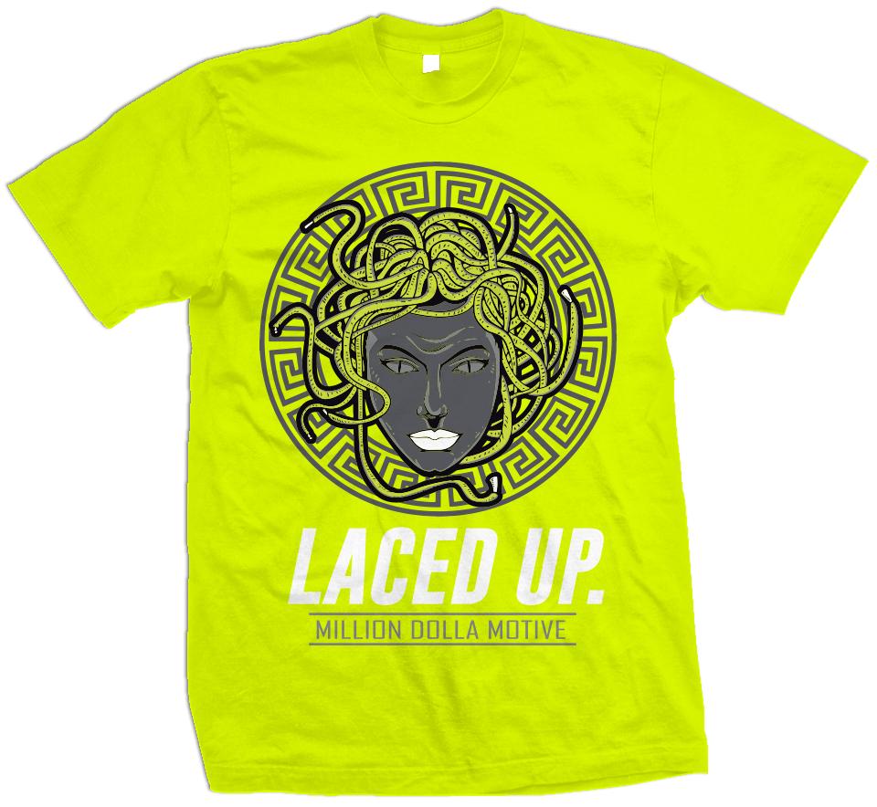 Laced Up - Volt Yellow T-Shirt