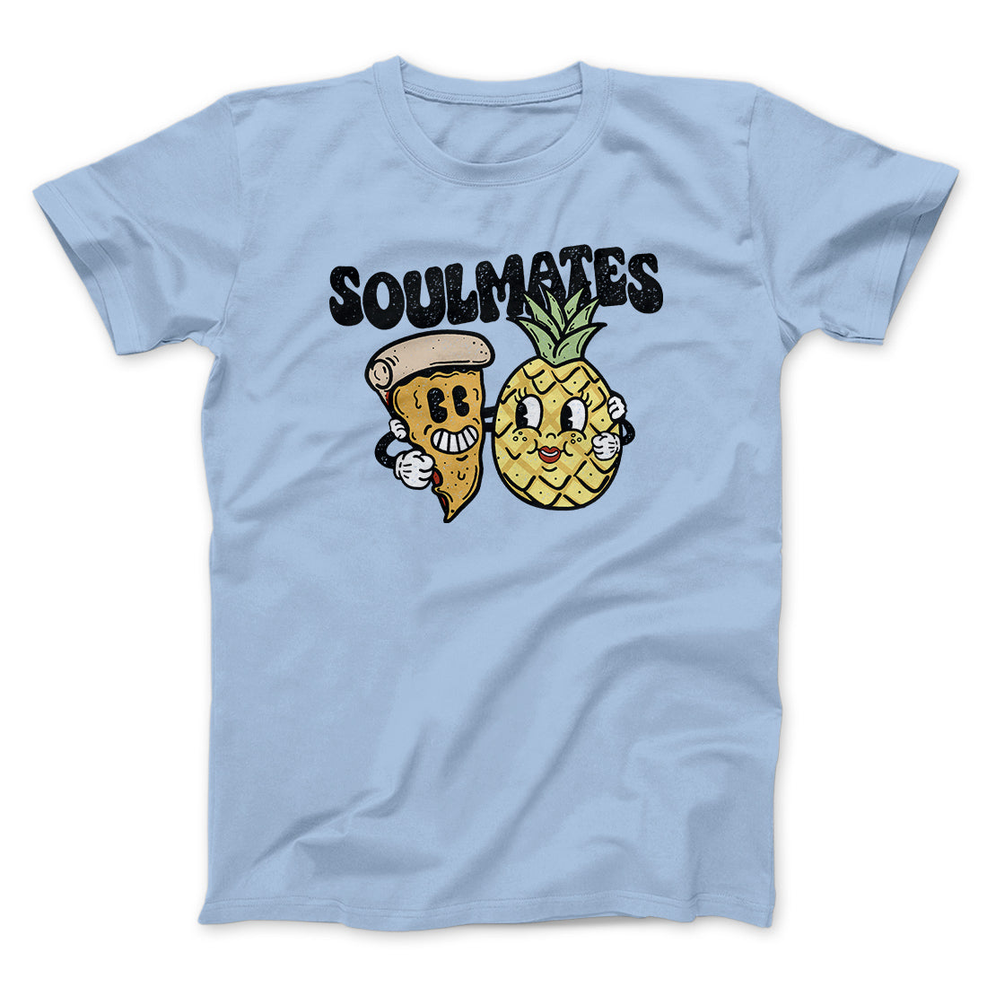 Soulmates Pineapple & Pizza Men/Unisex T-Shirt