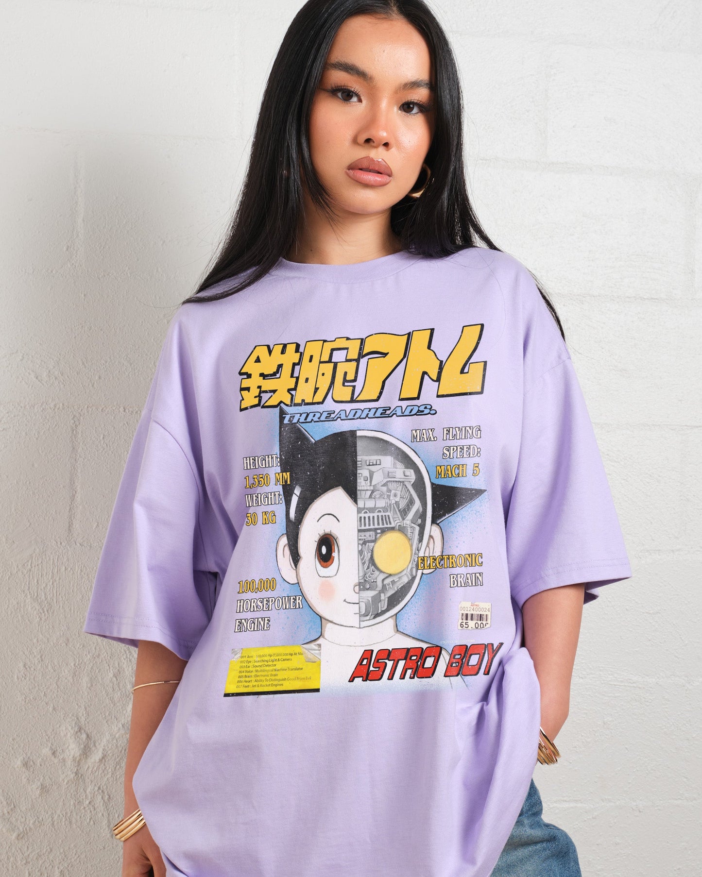 Astro Boy Magazine Oversized Tee Style001