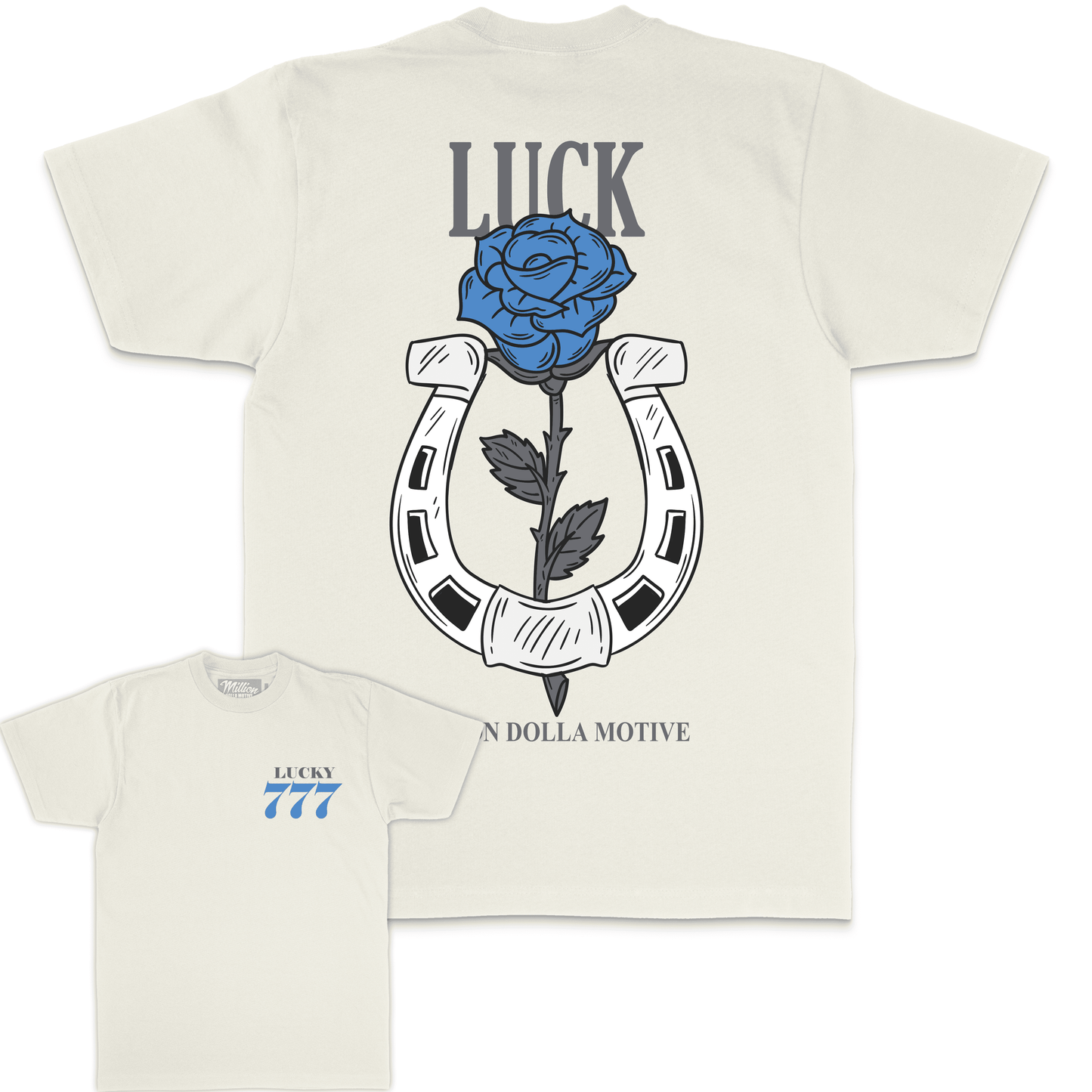 Lucky 777 - Natural Sail T-Shirt