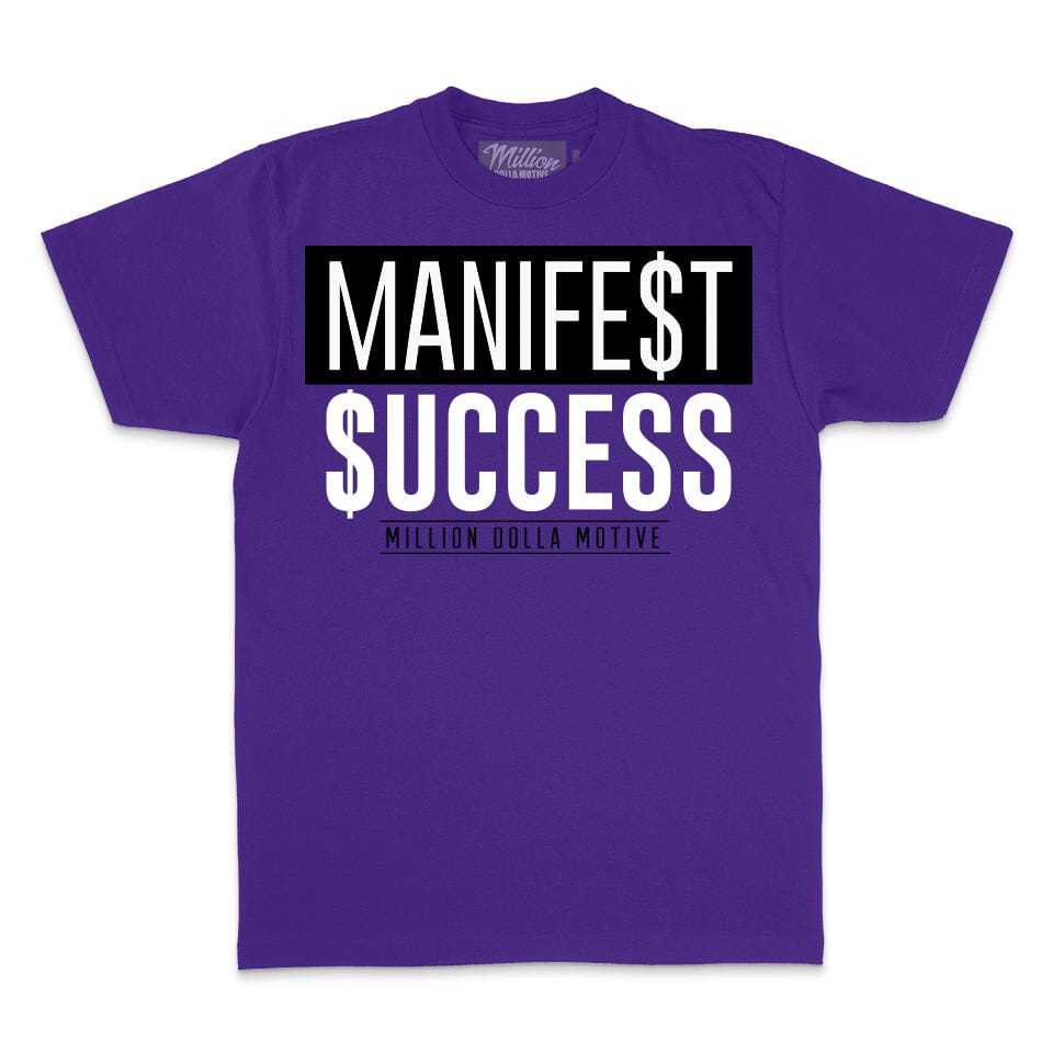 Manifest Success - Concord Purple T-Shirt