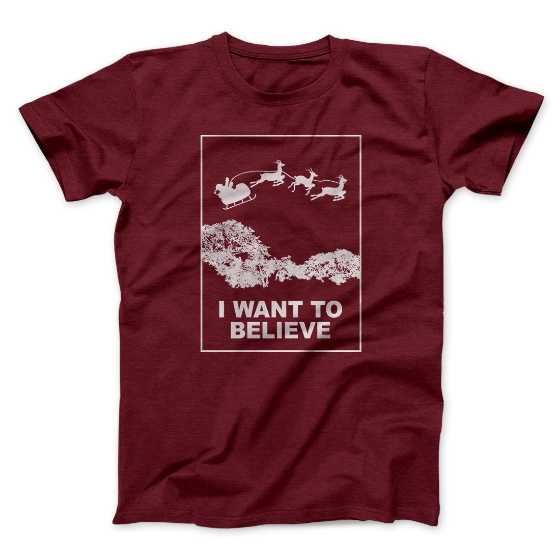 I Want to Believe (Santa) Men/Unisex T-Shirt
