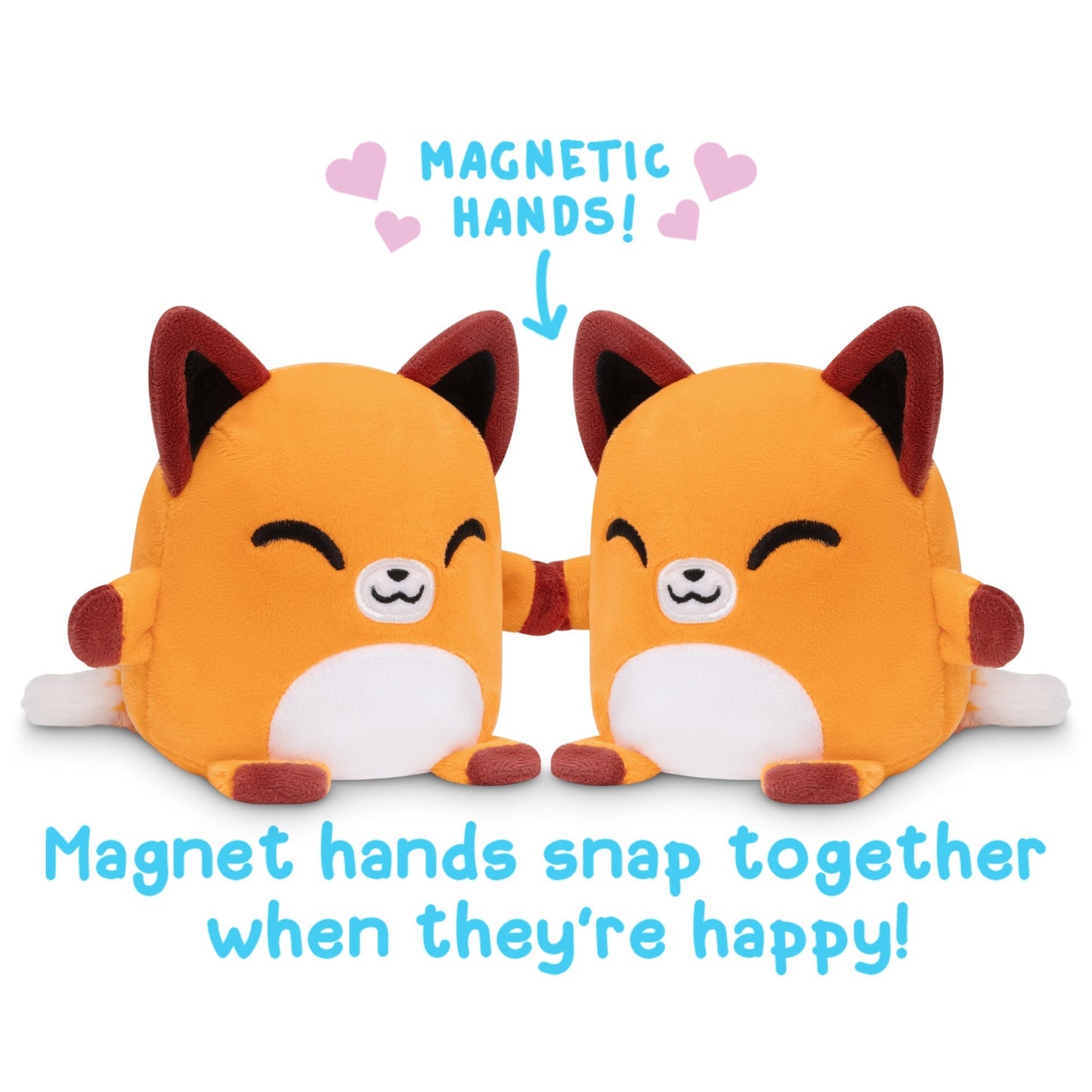 TeeTurtle Reversible Fox Plushmate