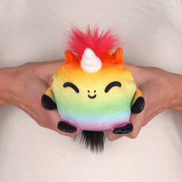 TeeTurtle Reversible Horse & Unicorn Plushmate