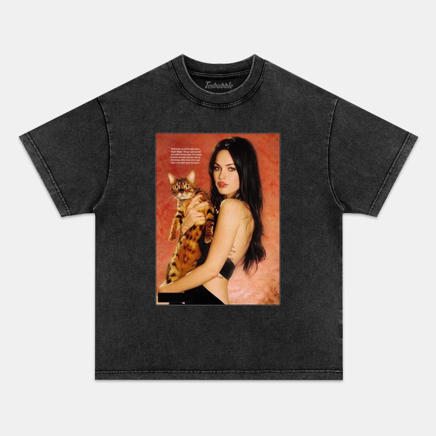 MEGAN FOX &  CAT TEE