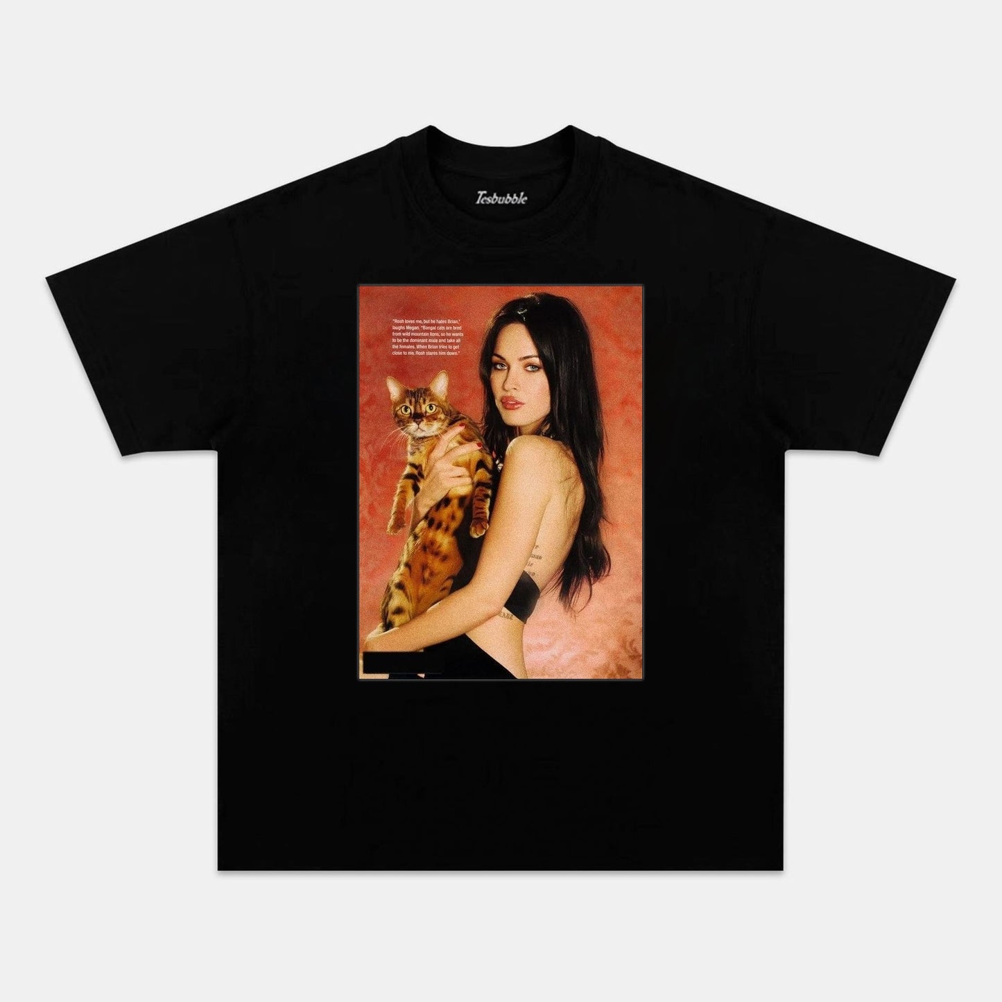 MEGAN FOX &  CAT TEE