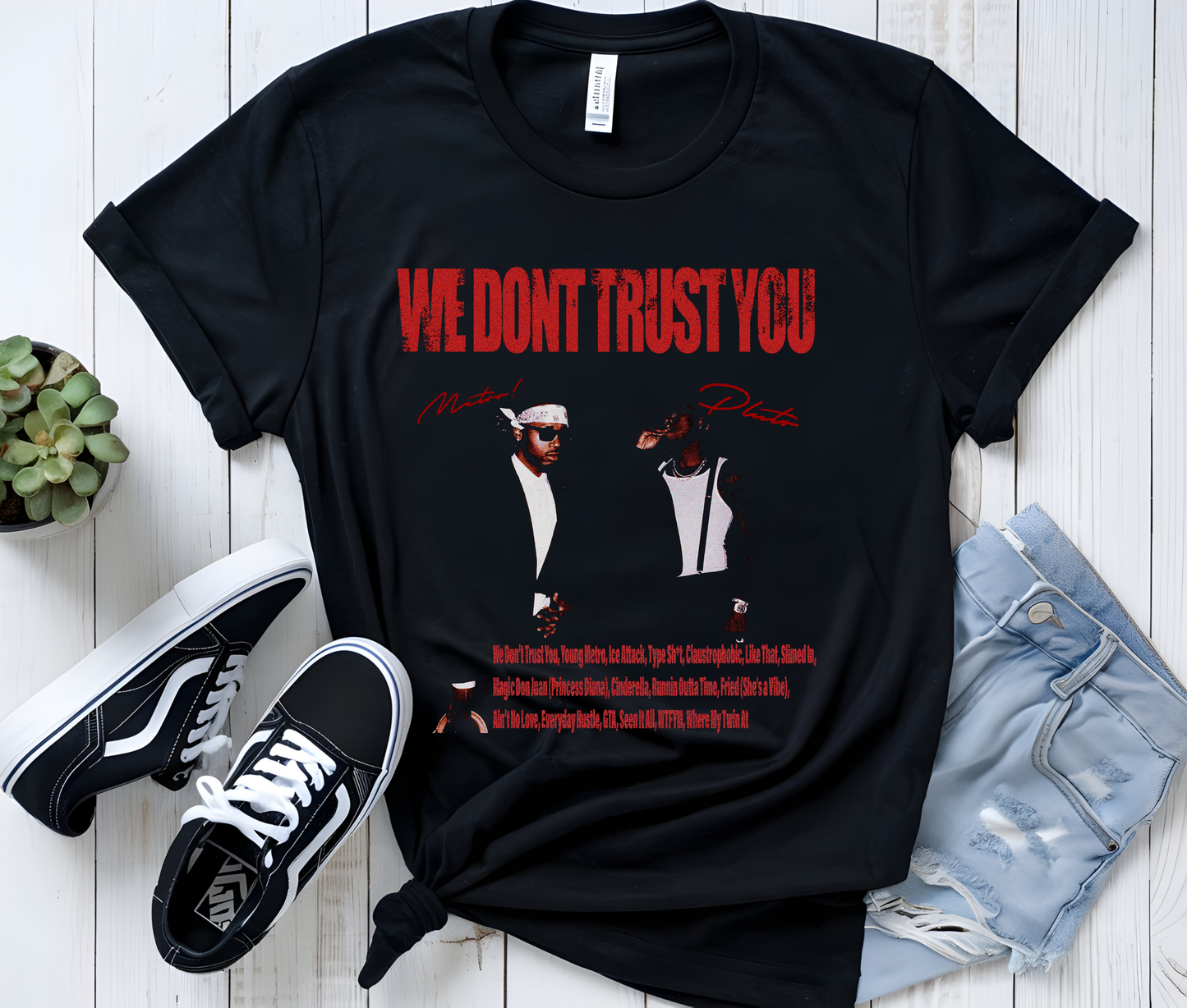 Metro Boomin We Don’t Trust You Graphic Tee – Future Rap Shirt, Retro Streetwear T-Shirt
