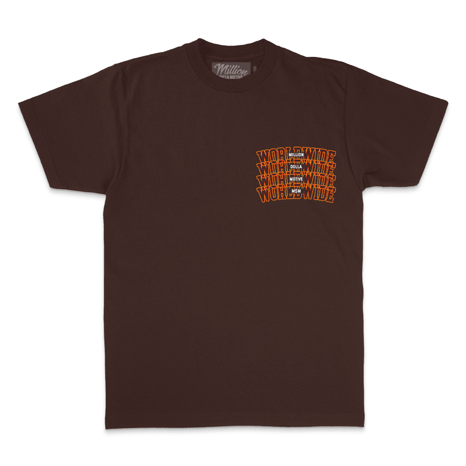 M$M Worldwide - Brown T-Shirt