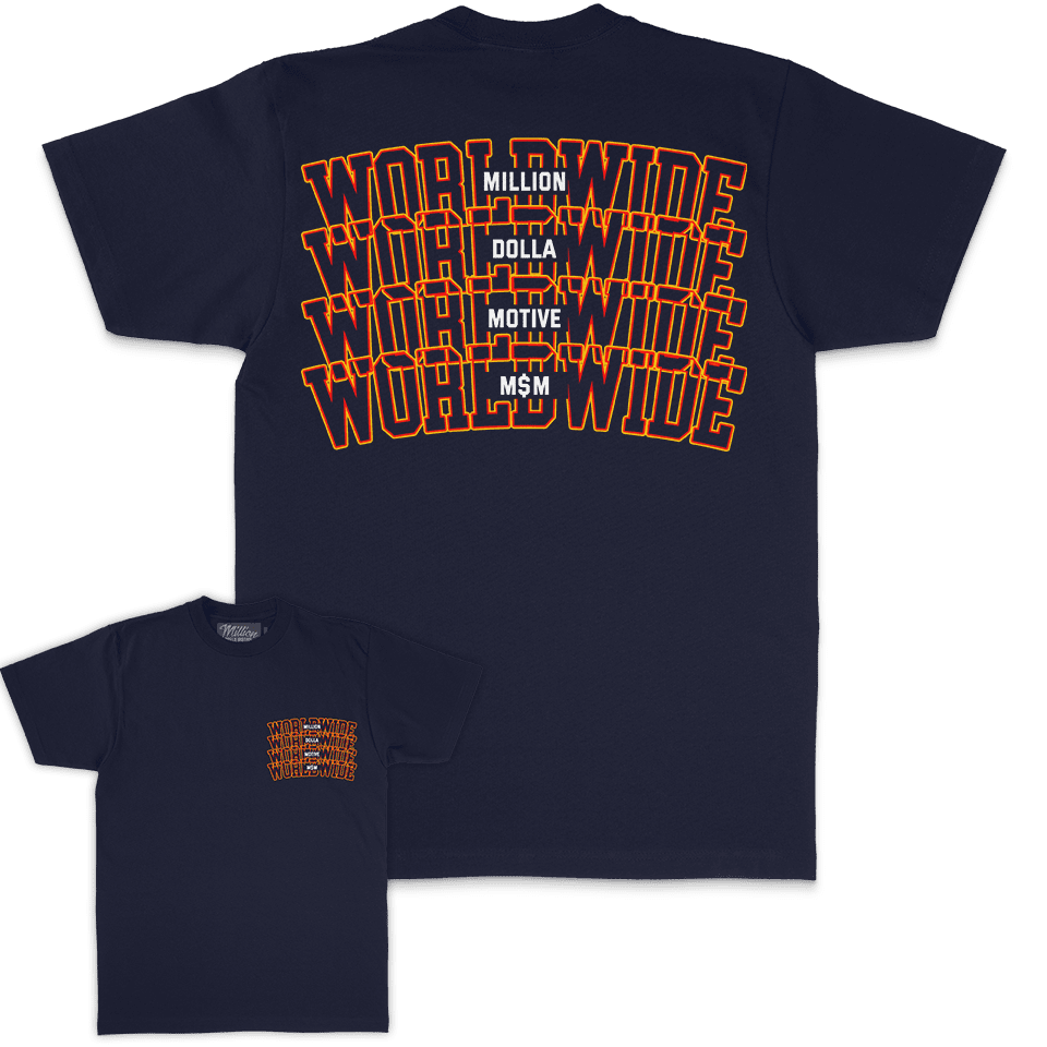 M$M Worldwide - Navy T-Shirt