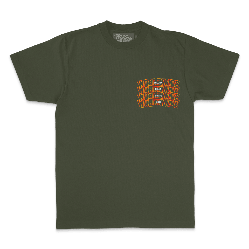 M$M Worldwide - Olive T-Shirt