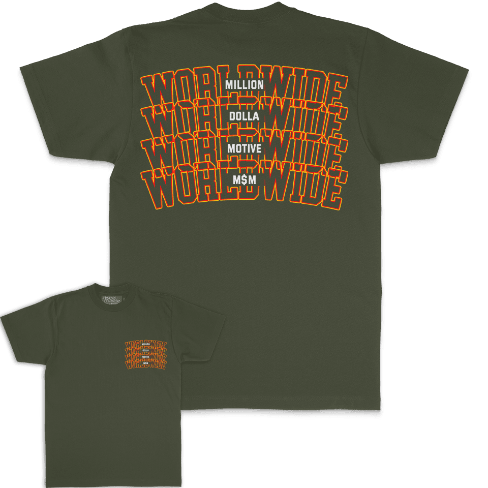 M$M Worldwide - Olive T-Shirt