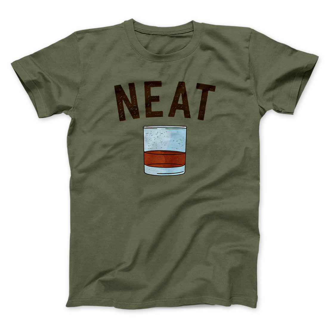 Whiskey- Neat Men/Unisex T-Shirt