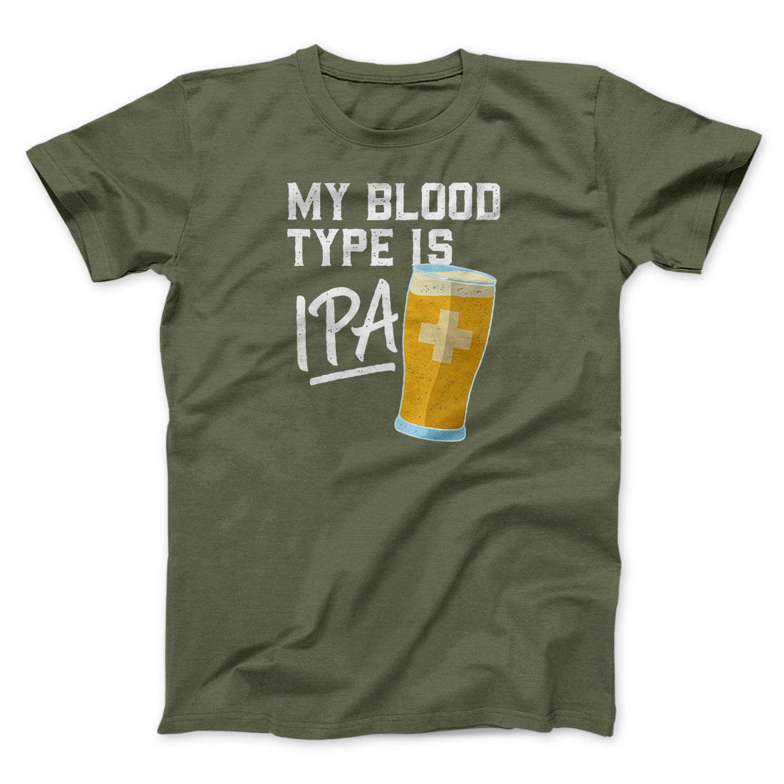 My Blood Type Is IPA Men/Unisex T-Shirt