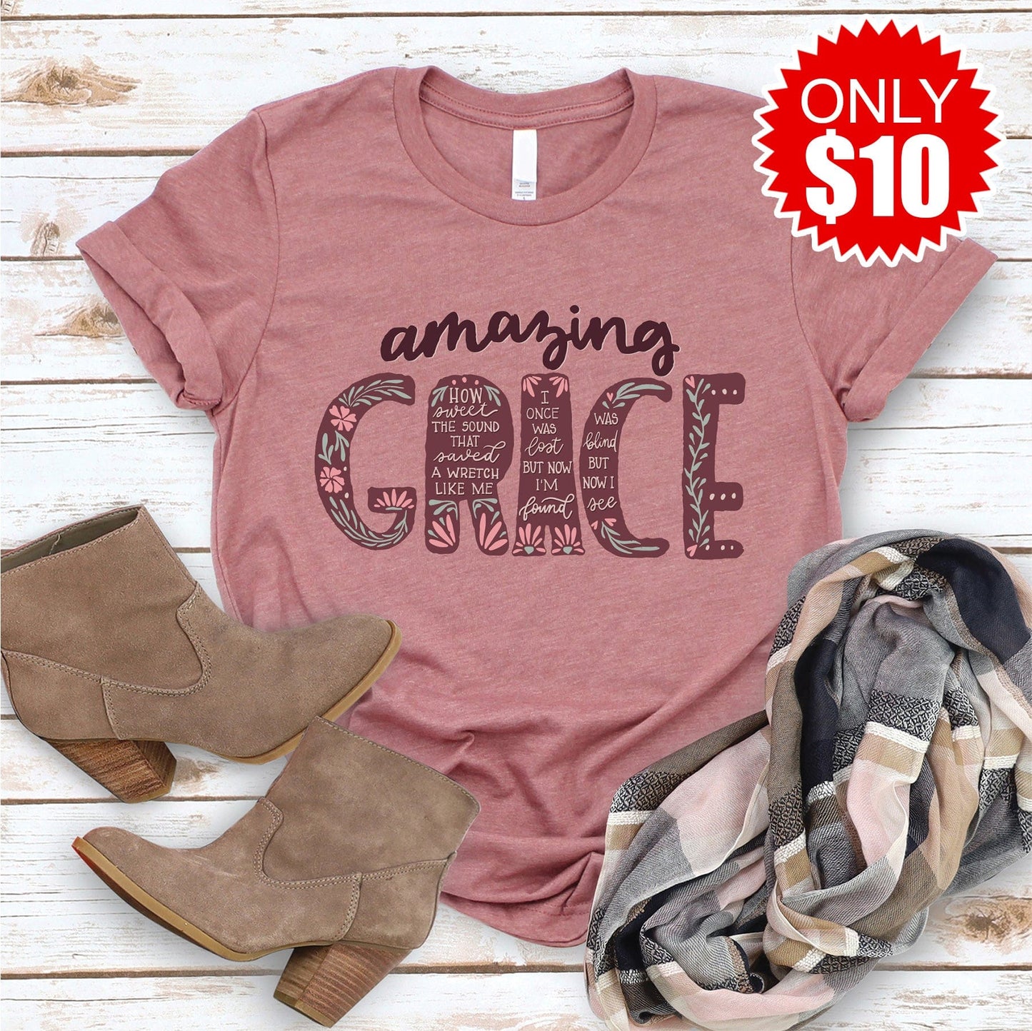 Amazing Grace Tee - 10