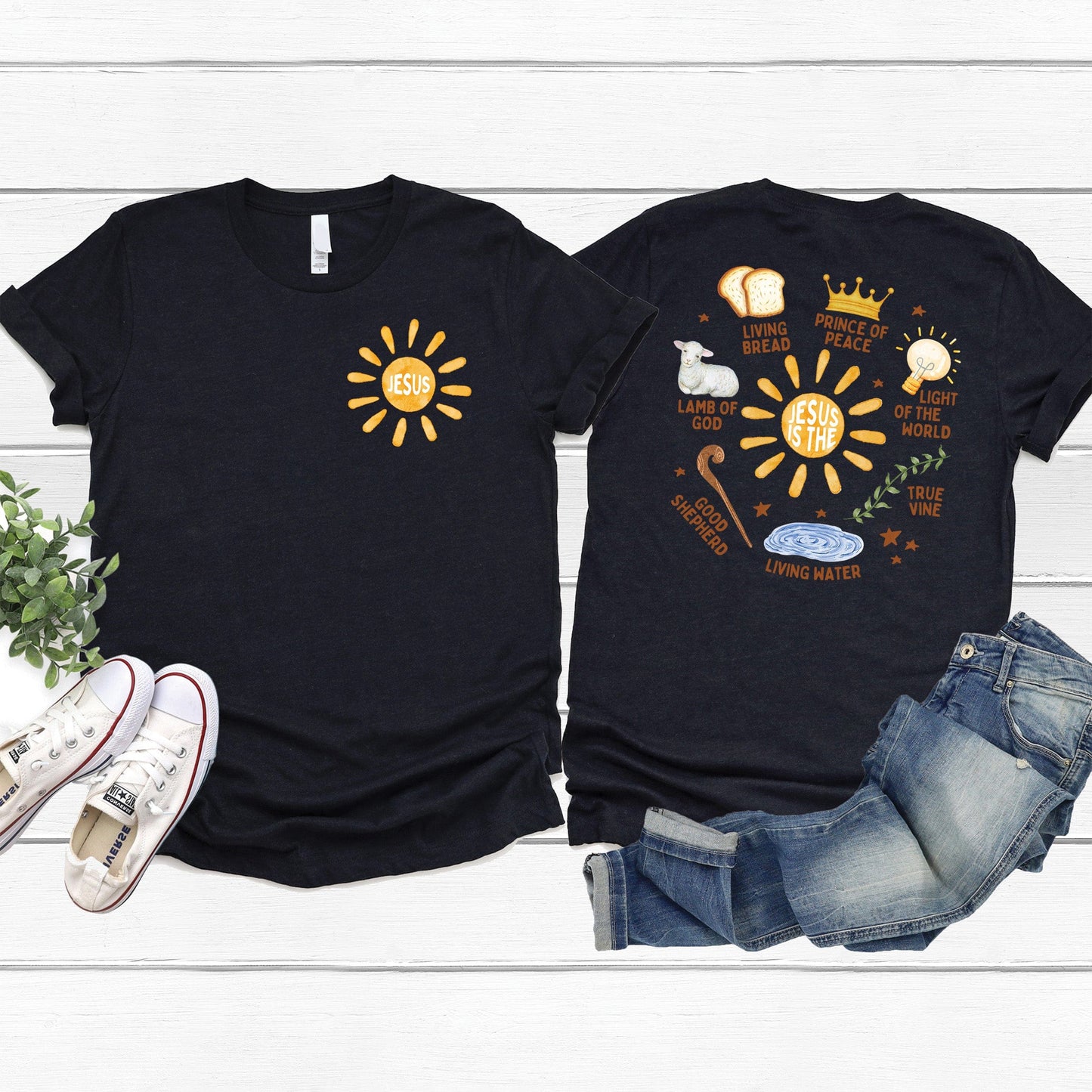 Jesus is the... Watercolor Tee Style001