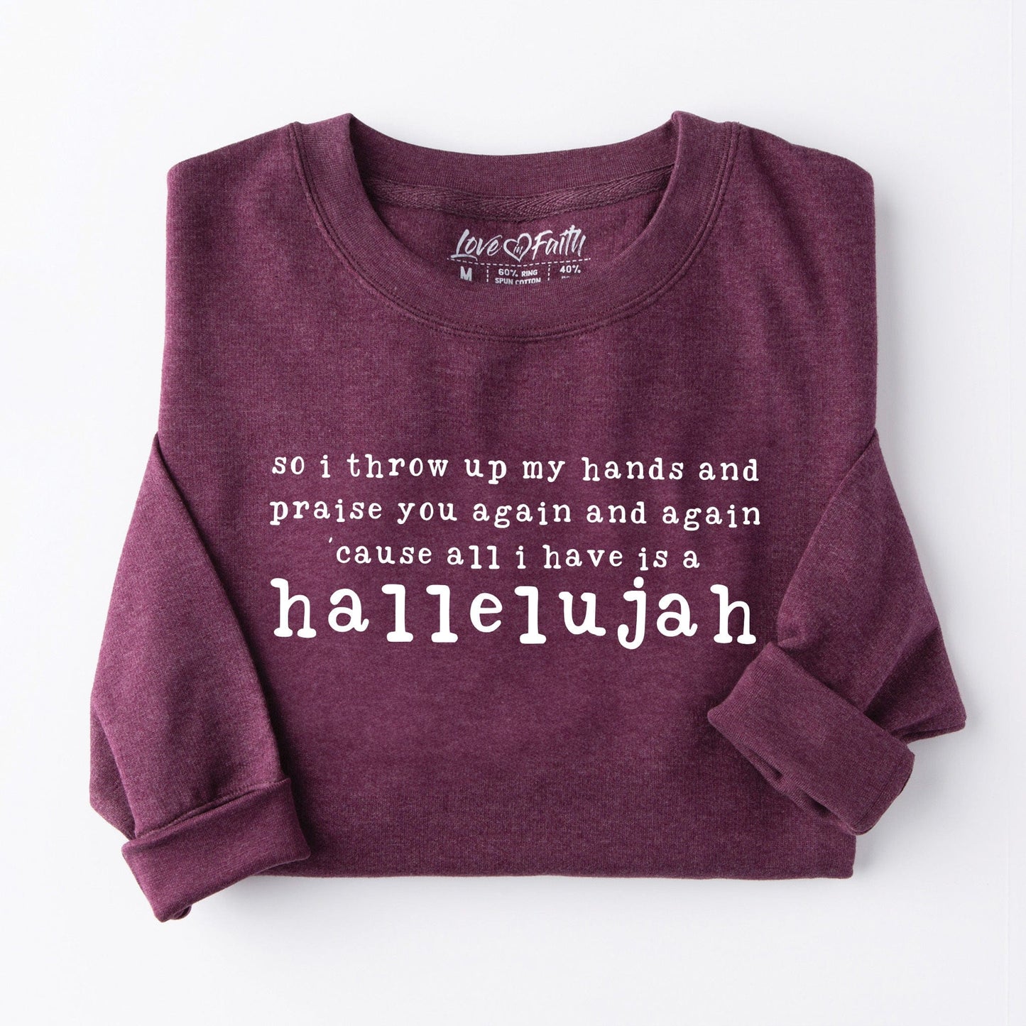 Hallelujah Sweatshirt Style001