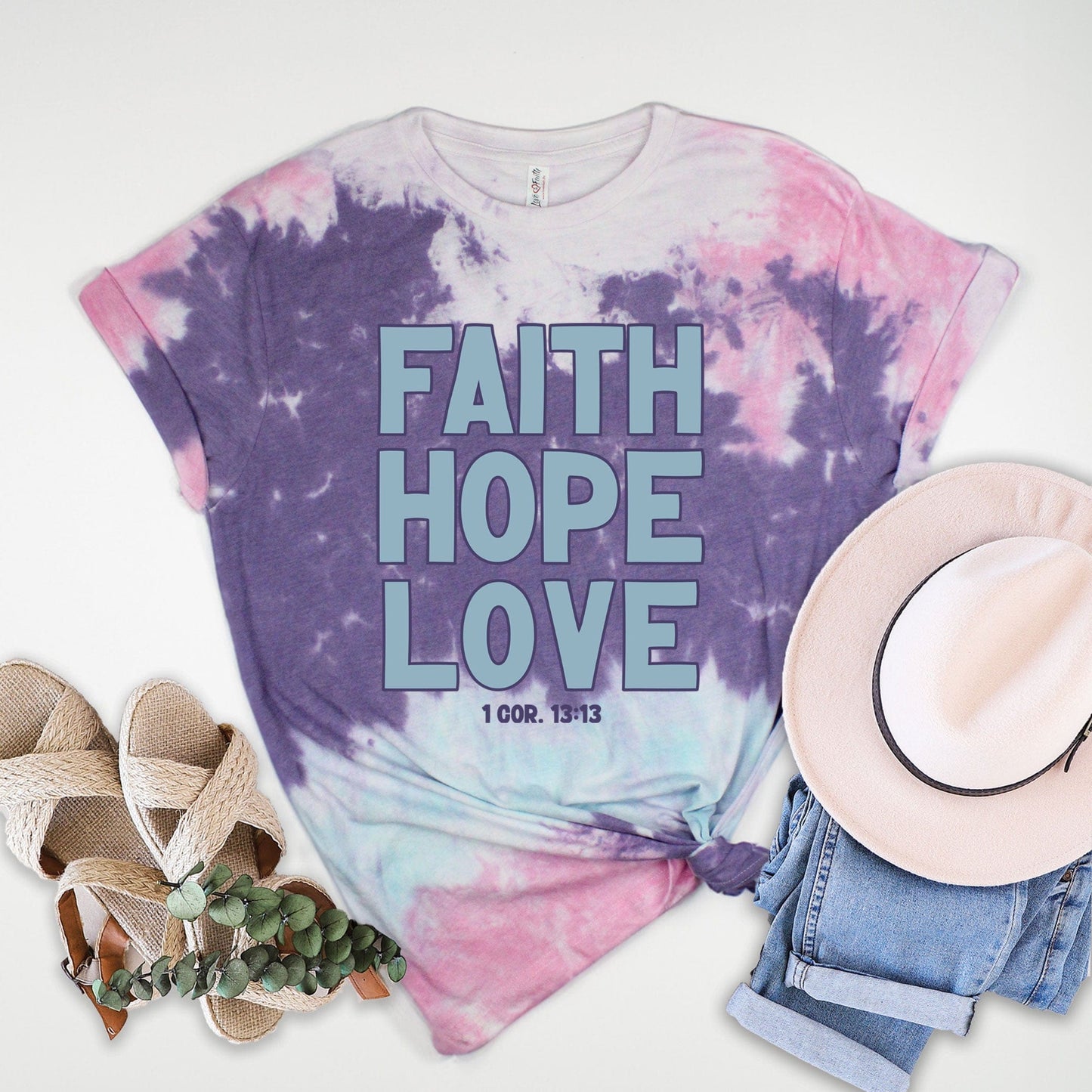 Faith Hope Love Tee Style001