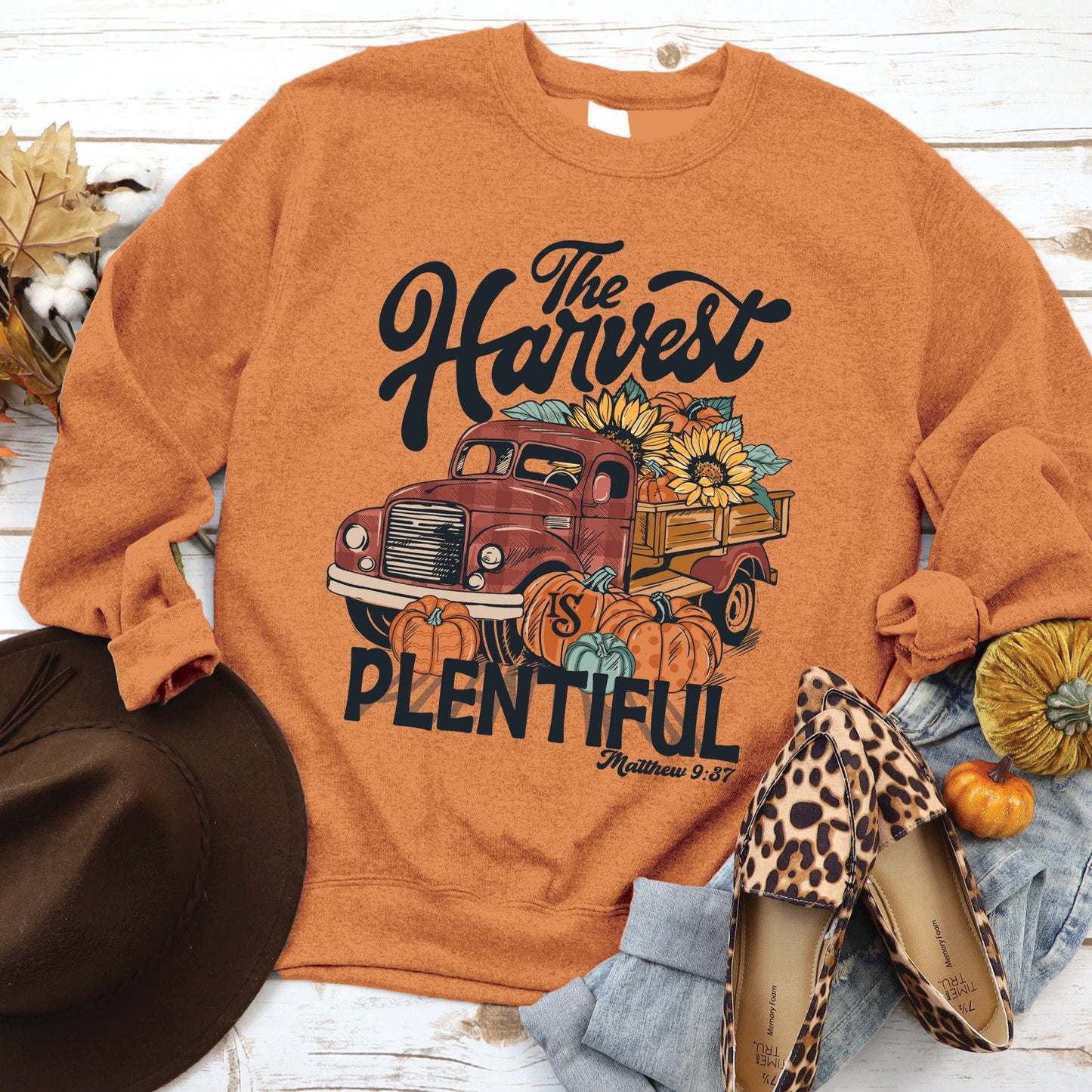 The Harvest Truck Sweatshirt Style001