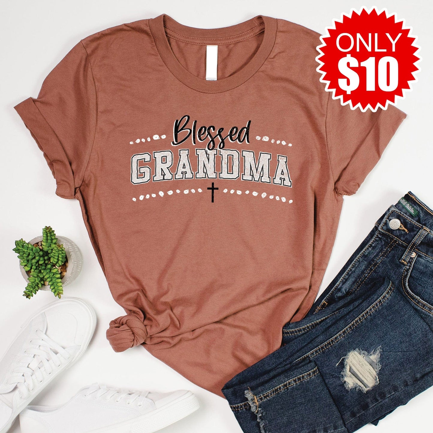 Blessed Grandma Tee - 10