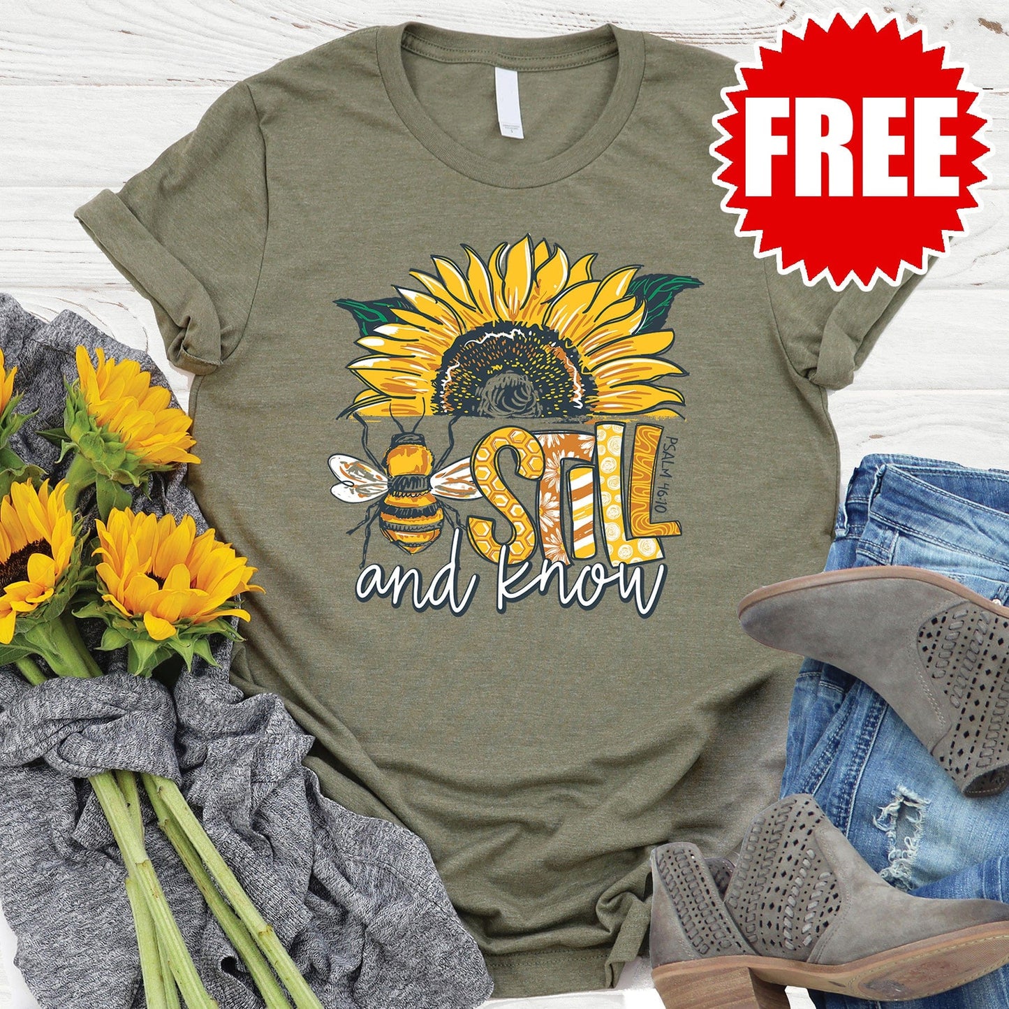 Bee Still Tee - 0