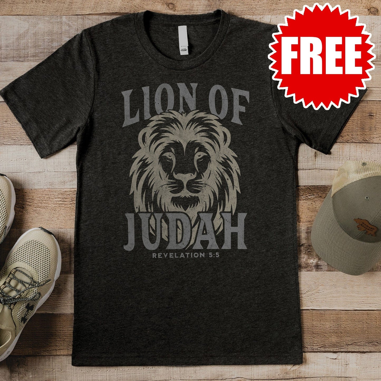 Lion Of Judah Men's Tee - 0