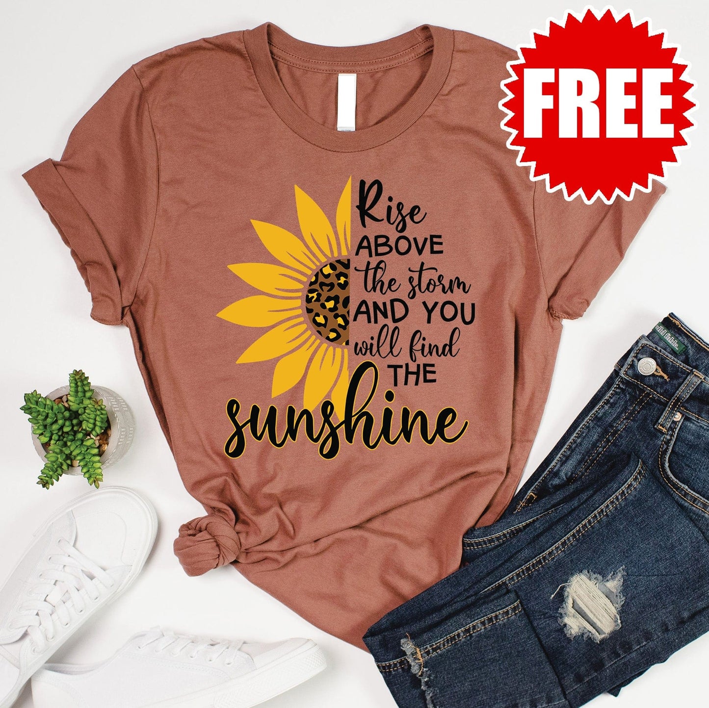 Rise Above the Storm Tee - 0