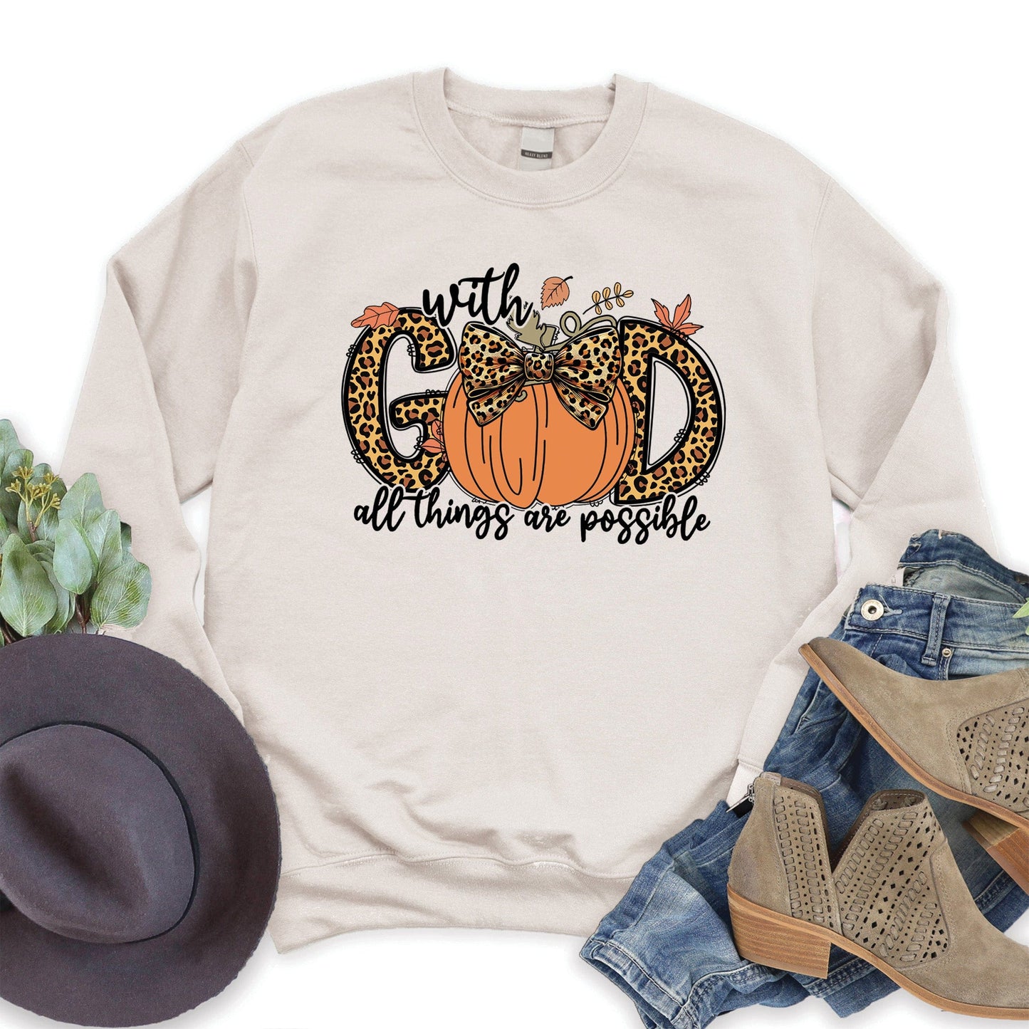 With God Sweatshirt