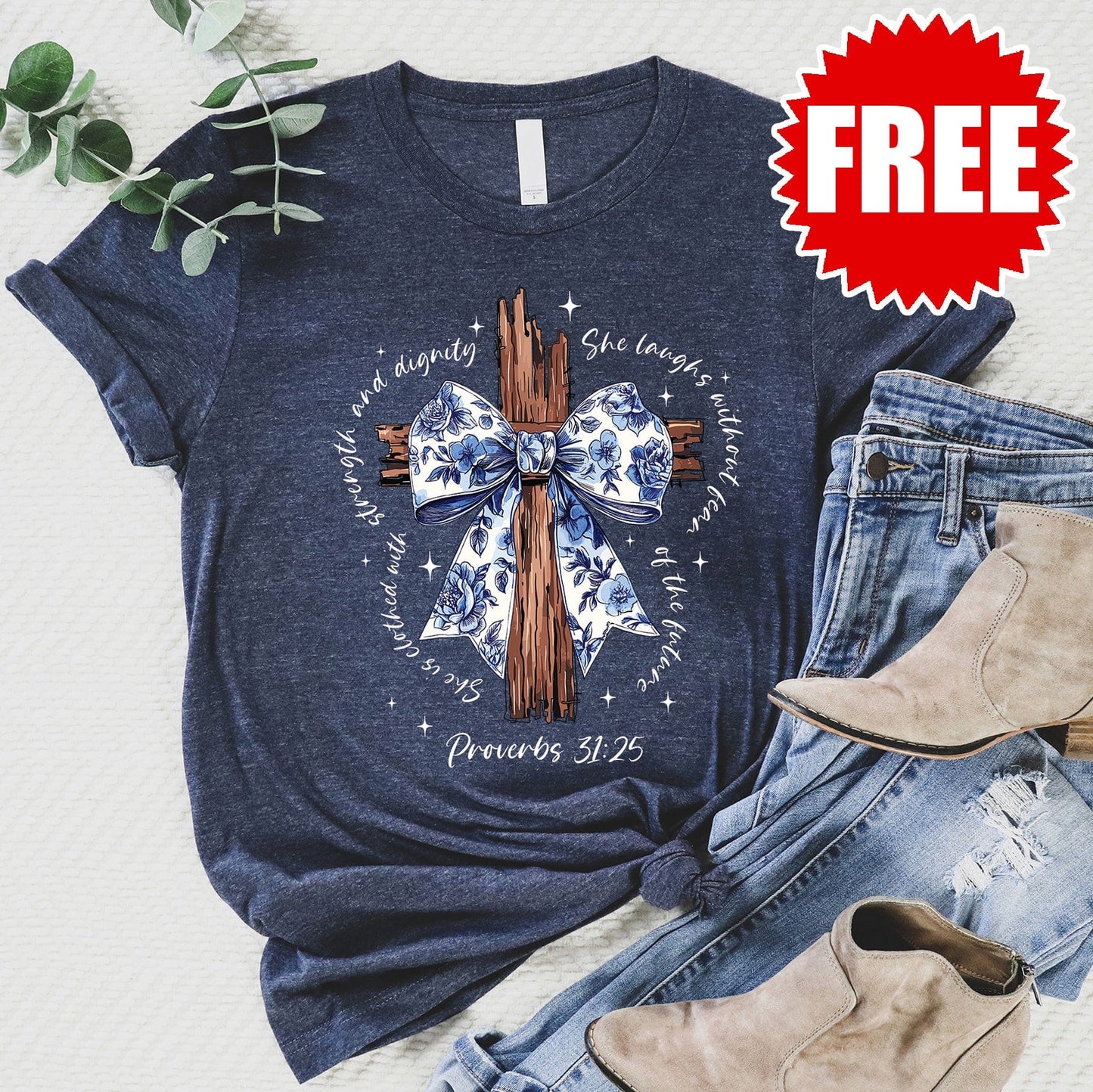 Proverbs 31:25 Tee - 0