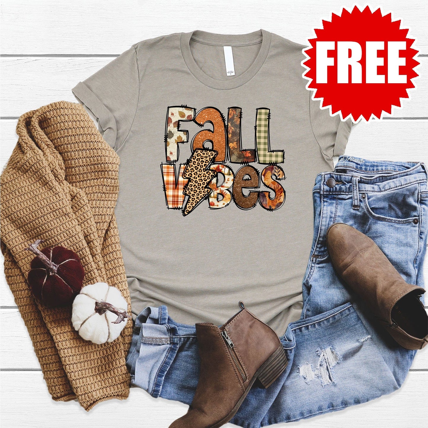 Fall Vibes Tee - 0