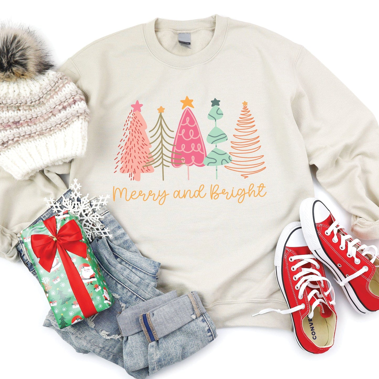 Merry and Bright Sweatshirt