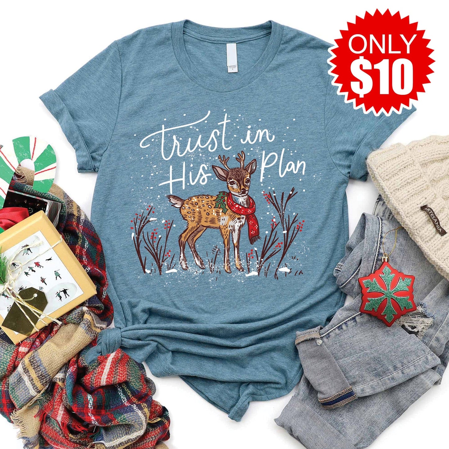Trust in His Plan Tee - 10