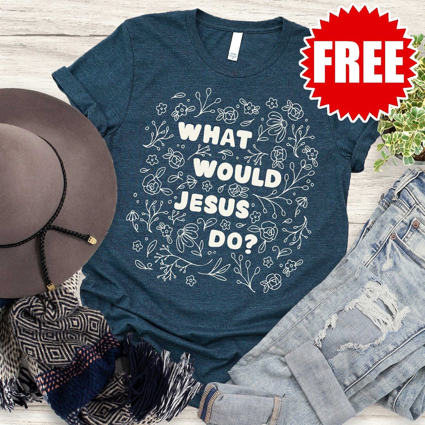 What Would Jesus Do? Tee - 0