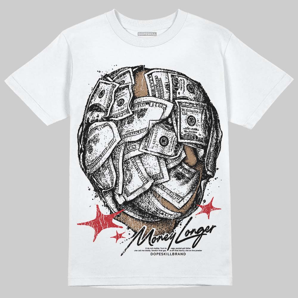 Bred 11s DopeSkill T-Shirt Money Longer Graphic