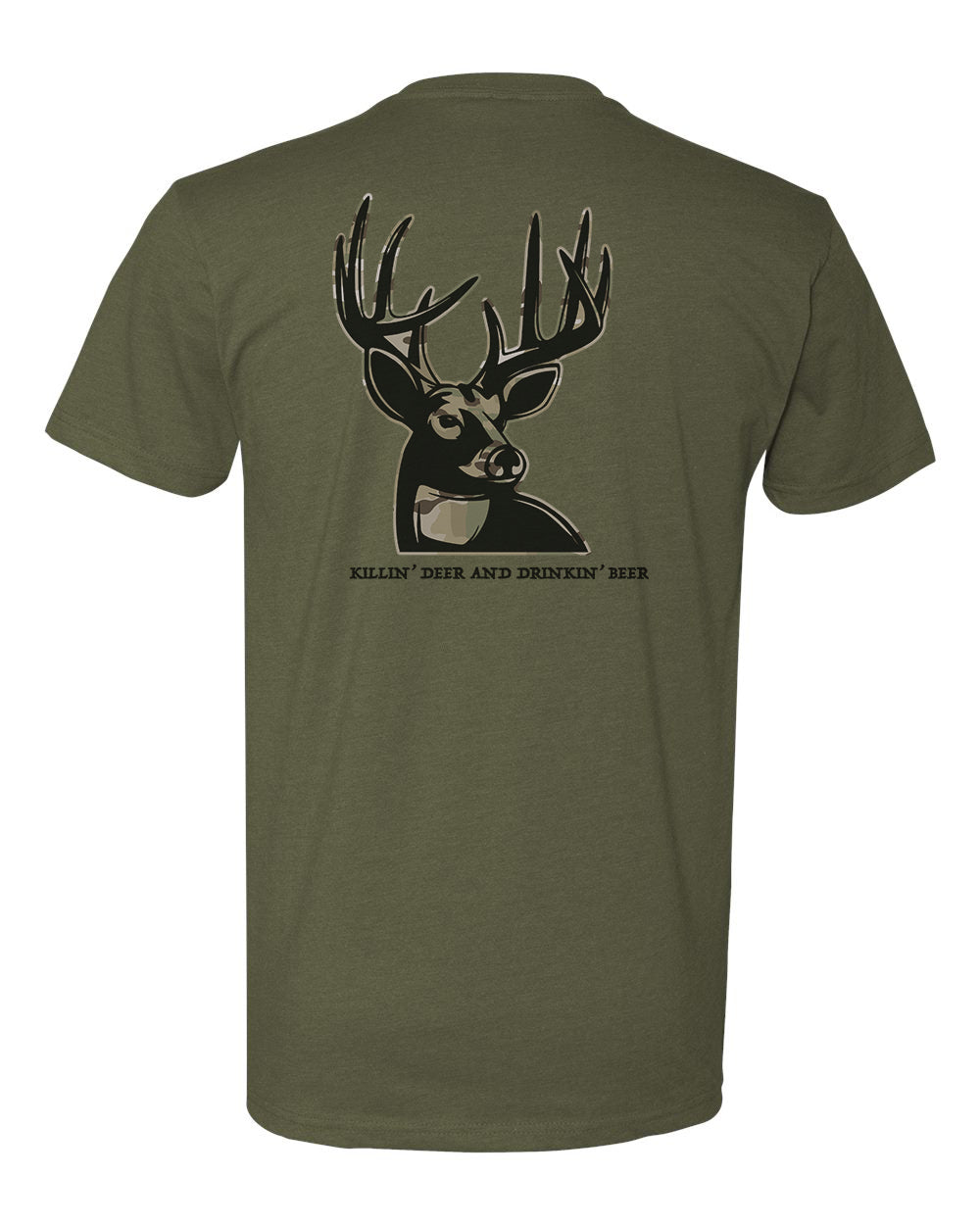 Deer and Beer Camo Tee
