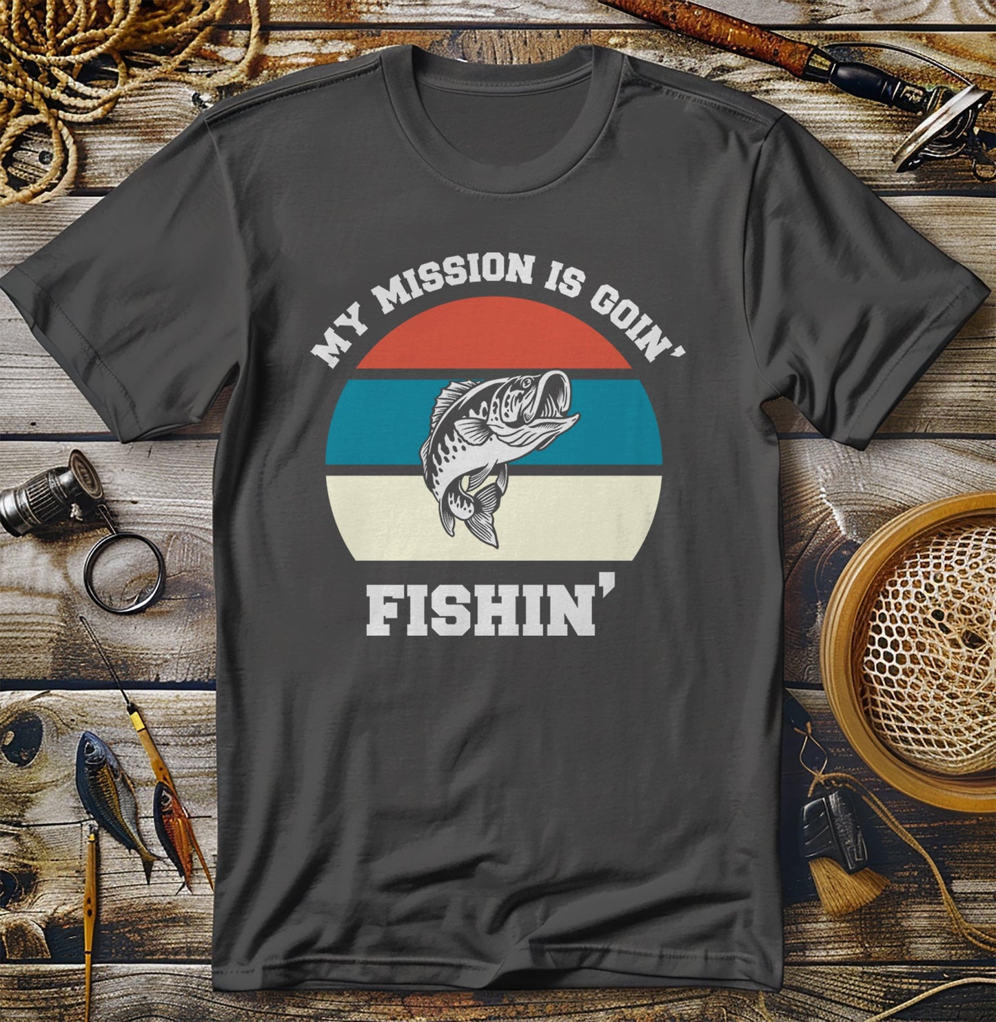 My Mission Is Going Fishing Tee T-Shirt