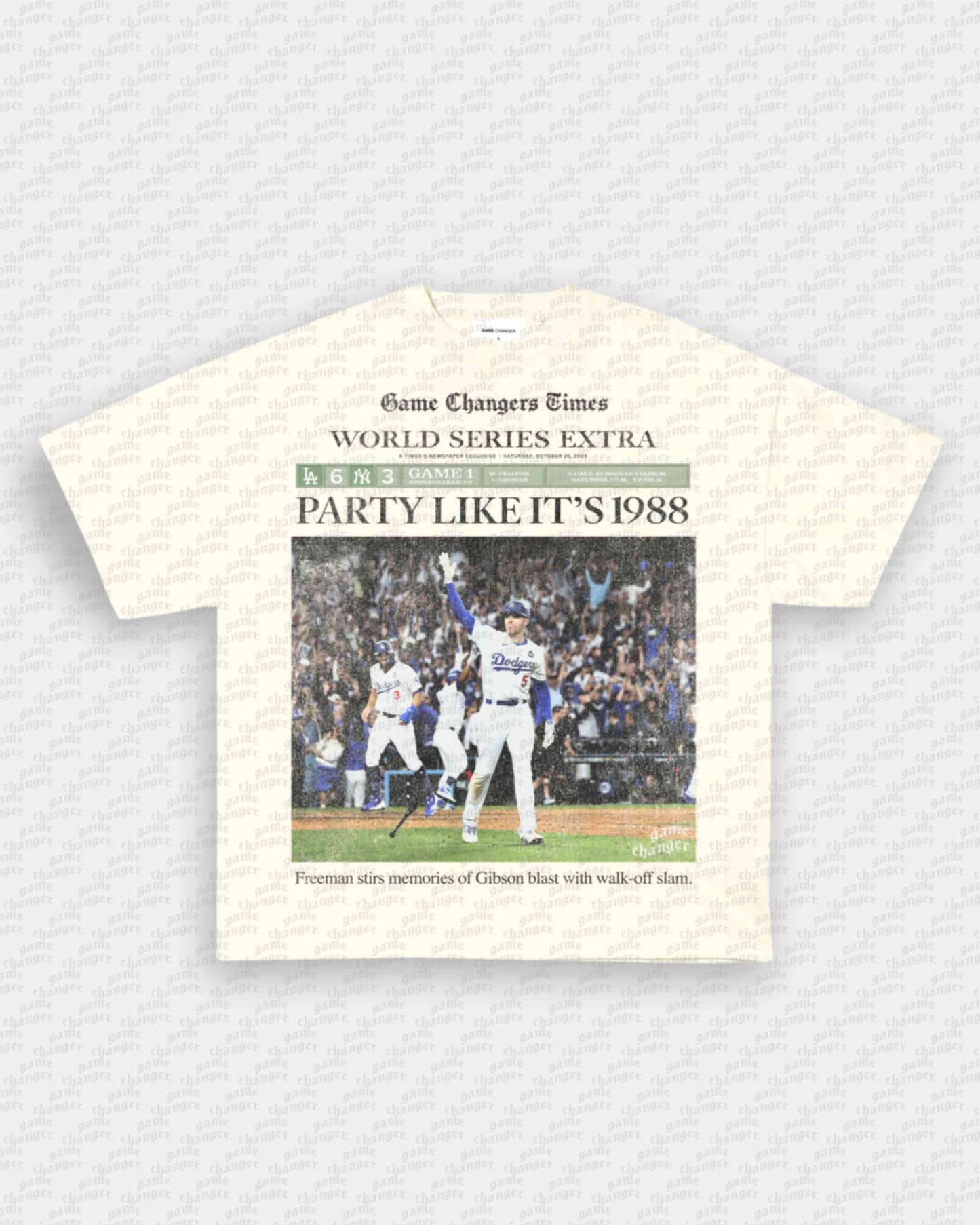 NEWSPAPER FREDDIE TEE Style001