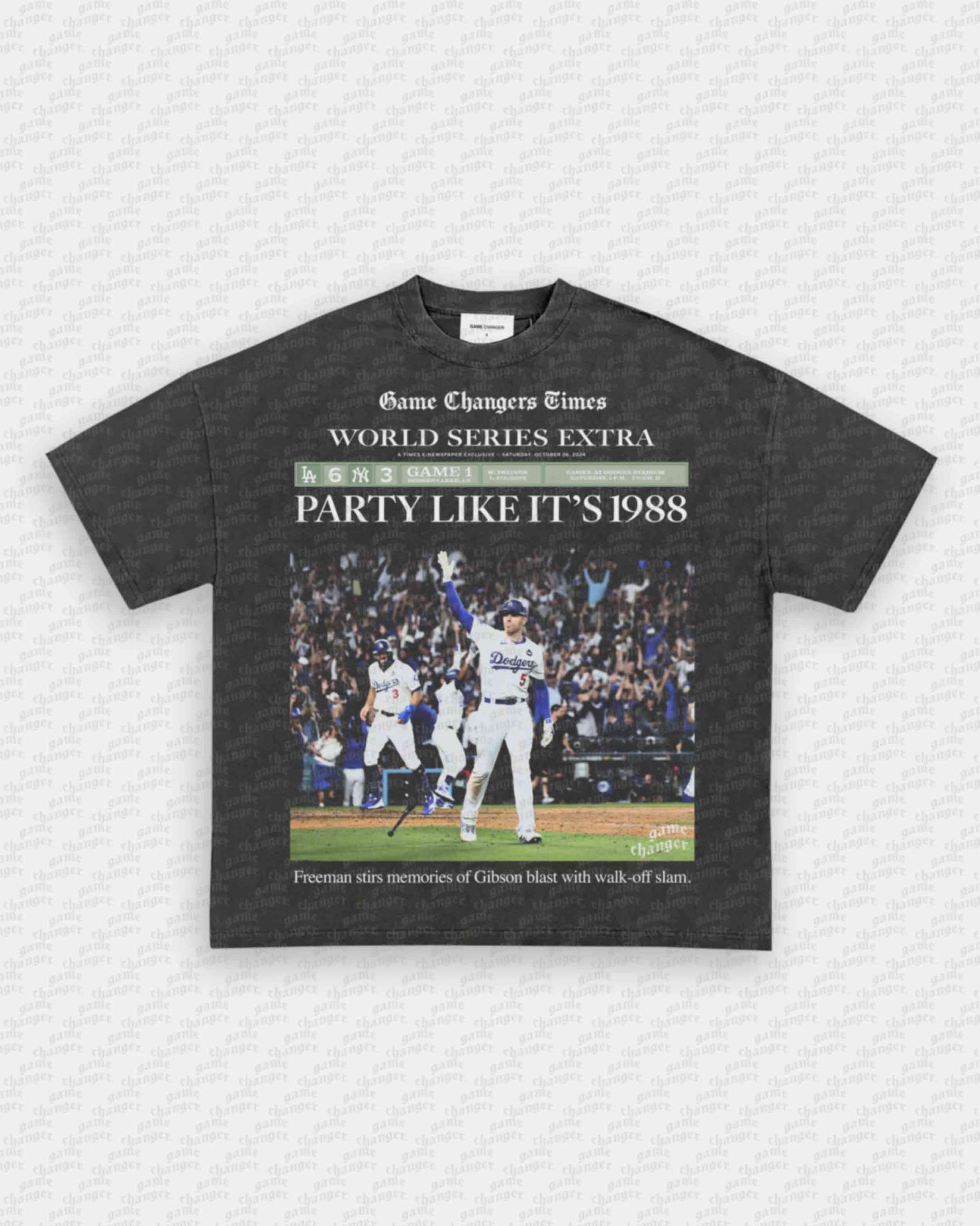 NEWSPAPER FREDDIE TEE Style001