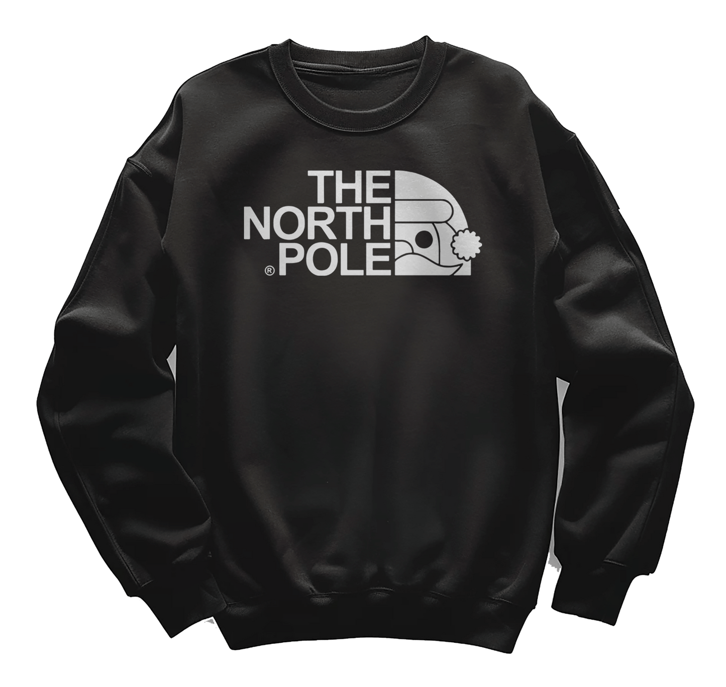 kringle New The North Pole Santa Face Sweatshirt