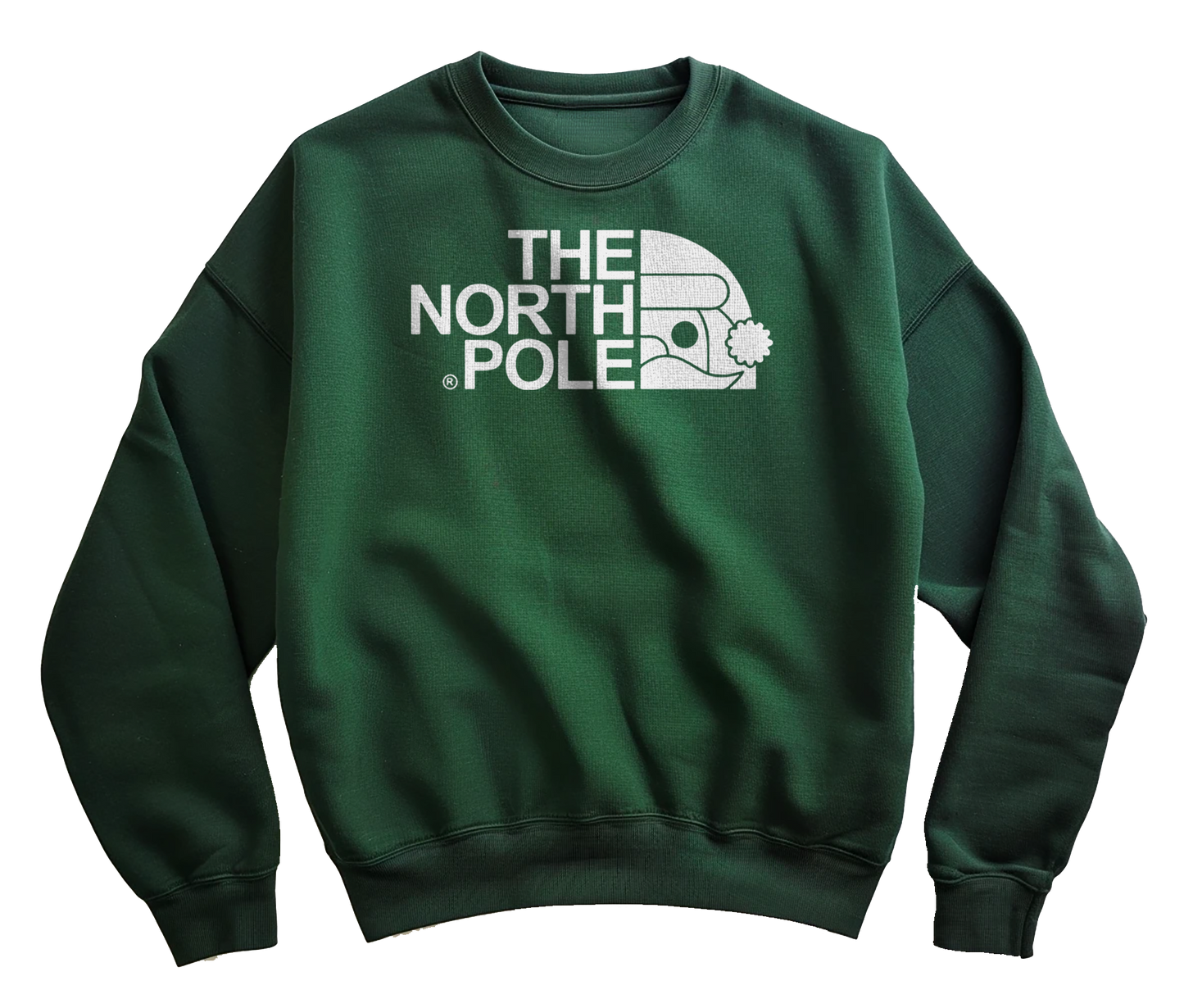 kringle New The North Pole Santa Face Sweatshirt