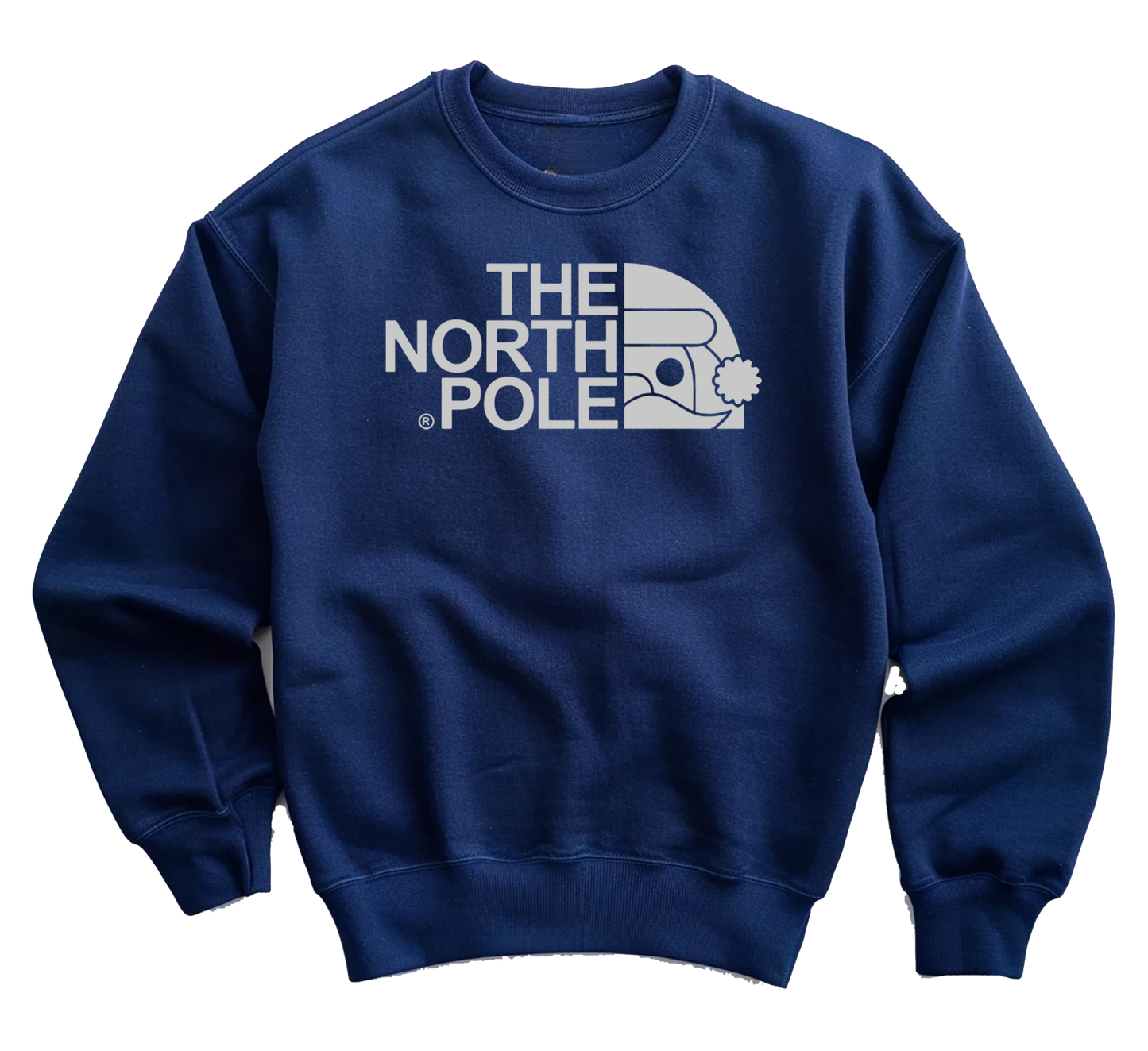 kringle New The North Pole Santa Face Sweatshirt